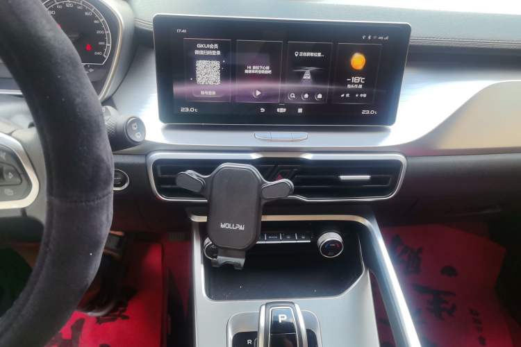 Used Geely Auto Coolray 2019 260T DCT Knight China VI Standard Audio And AC Panel