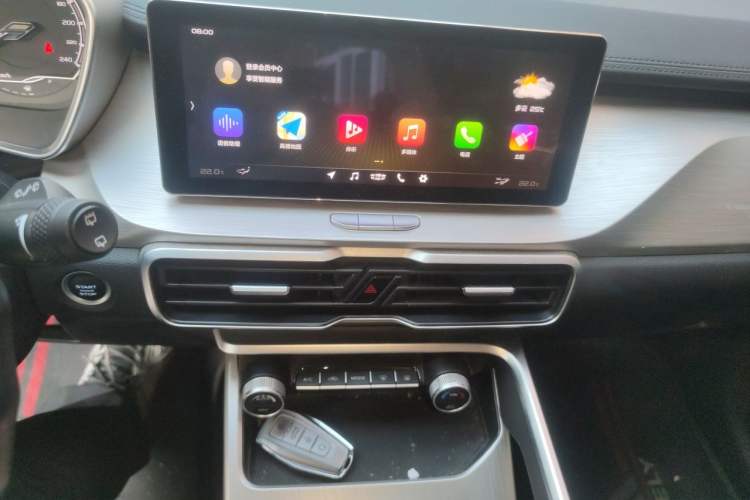 Used Geely Auto Coolray 2019 260T DCT Knight China VI Standard Audio And AC Panel
