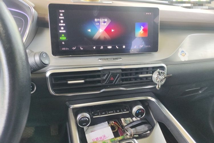 Used Geely Auto Coolray 2019 260T DCT Explorer China VI Standard Audio And AC Panel