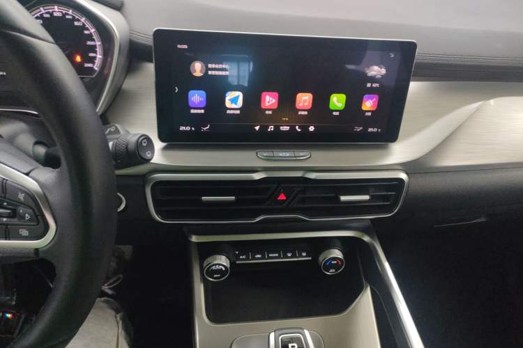 Used Geely Auto Coolray 2019 260T DCT Knight China VI Standard Audio And AC Panel