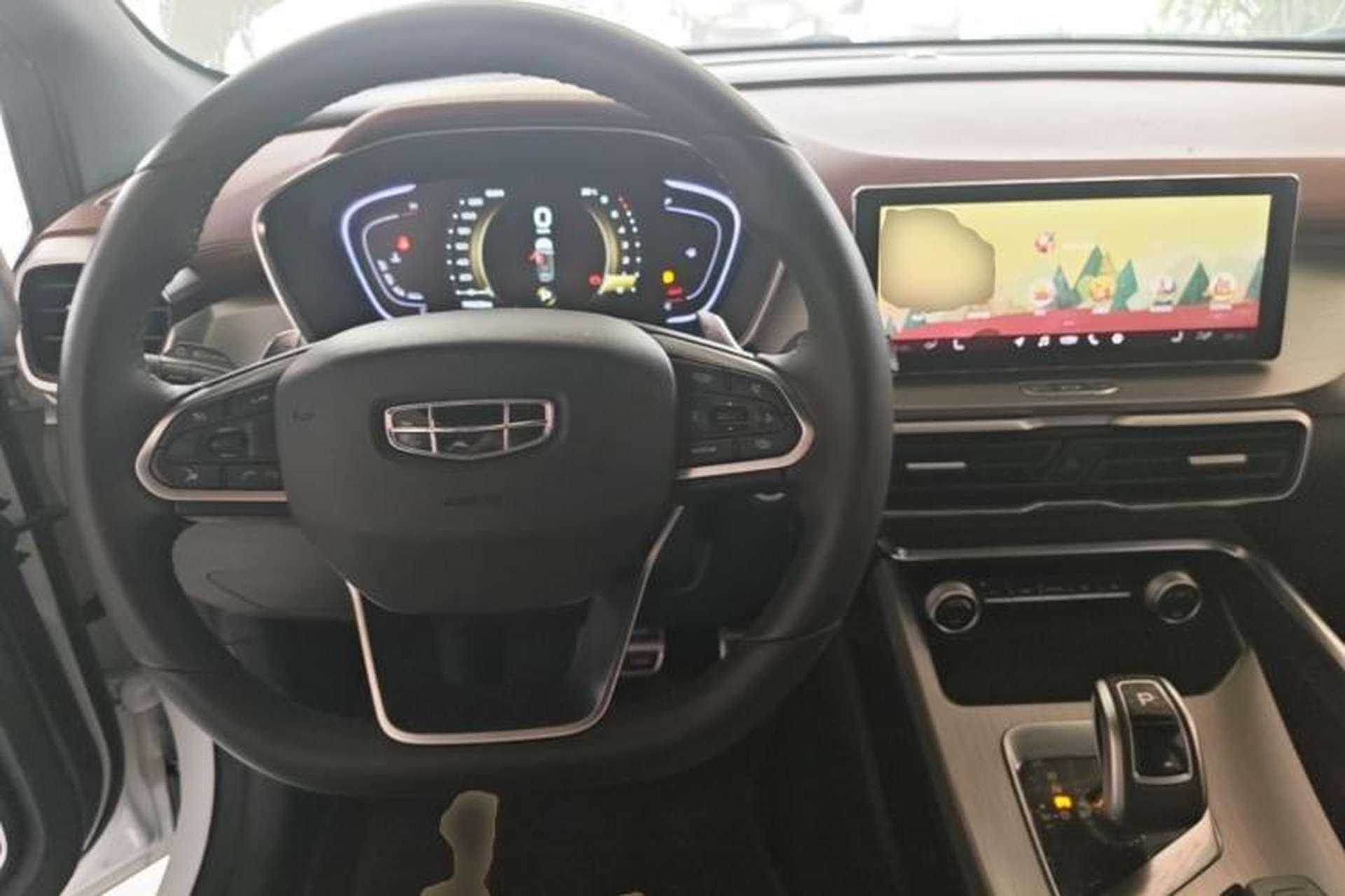 Used Geely Auto Coolray 2019 Sport Version 260T DCT Explorer China VI Standard Center Console