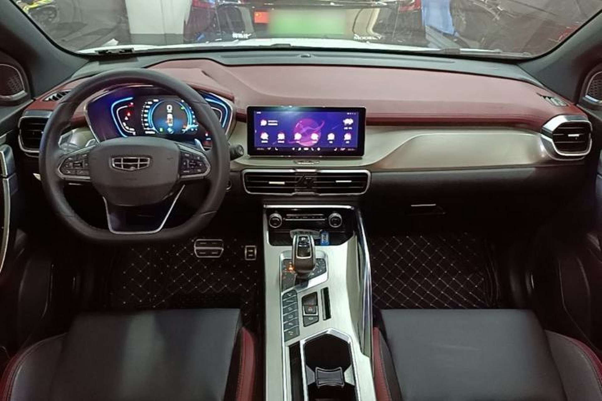 Used Geely Auto Coolray 2019 Sport Model 260T DCT Battle China V Standard Center Console
