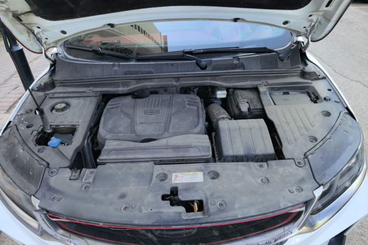 Used Geely Auto Coolray 2019 Sport Version 260T DCT Explorer China VI Standard Engine Bay