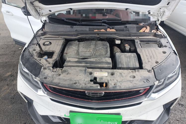 Used Geely Auto Coolray 2019 Sport Model 260T DCT Battle China V Standard Engine Bay