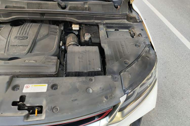 Used Geely Auto Coolray 2019 Sport Model 260T DCT Battle China V Standard Engine Bay Left