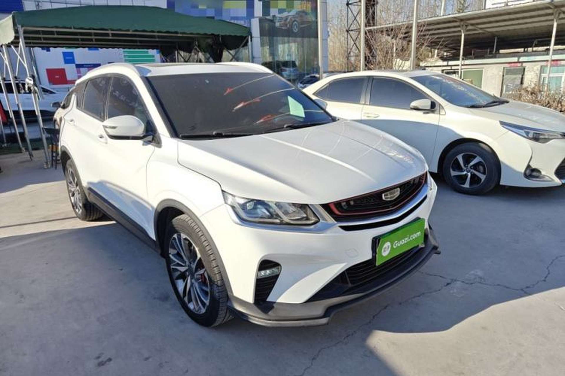 Used Geely Auto Coolray 2019 Sport Model 260T DCT Patrol China V Standard Front Right 45 Deg