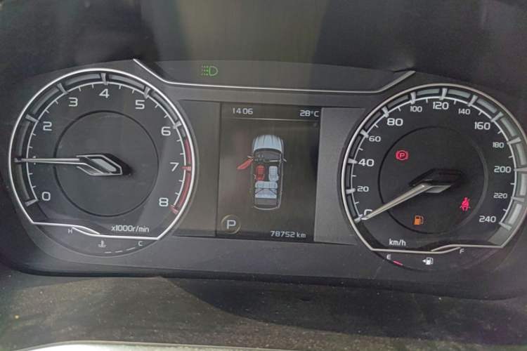 Used Geely Auto Coolray 2019 260T DCT Knight China V Standard Instrument Cluster
