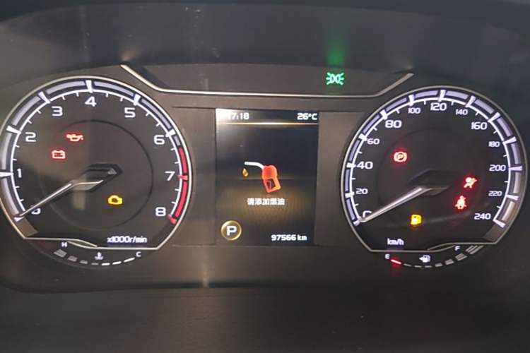 Used Geely Auto Coolray 2019 260T DCT Knight China VI Standard Instrument Cluster