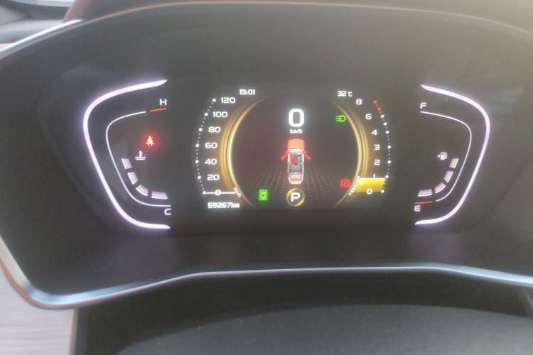 Used Geely Auto Coolray 2019 Sport Model 260T DCT Battle China V Standard Instrument Cluster