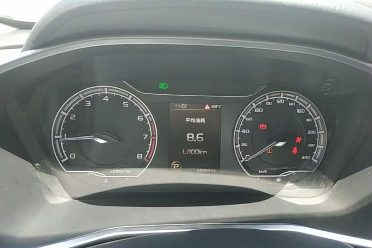 Used Geely Auto Coolray 2019 260T DCT Knight China VI Standard Instrument Cluster
