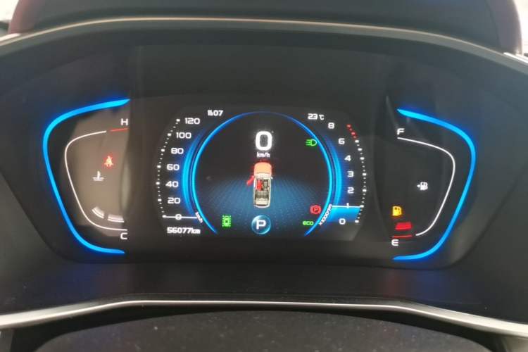 Used Geely Auto Coolray 2019 Sport Version 260T DCT Battle China VI Standard Instrument Cluster