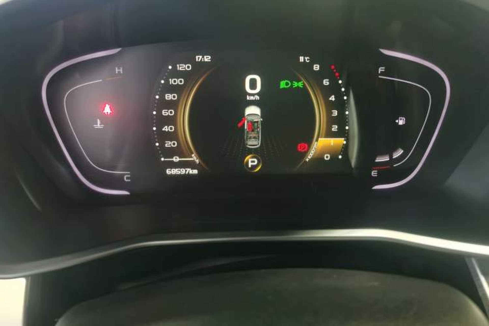 Used Geely Auto Coolray 2019 Sport Version 260T DCT Explorer China VI Standard Instrument Cluster