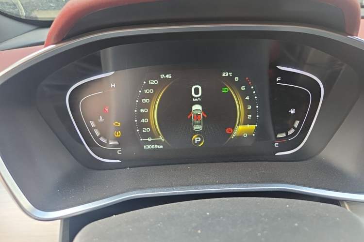 Used Geely Auto Coolray 2019 Sport Version 260T DCT Battle China VI Standard Instrument Cluster