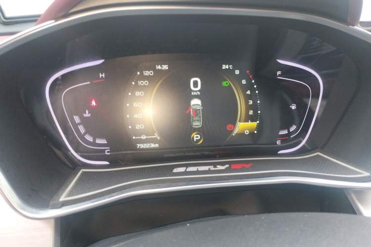 Used Geely Auto Coolray 2019 260T DCT Explorer China V Standard Instrument Cluster