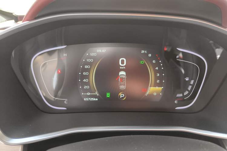 Used Geely Auto Coolray 2019 Sport Model 260T DCT Battle China V Standard Instrument Cluster