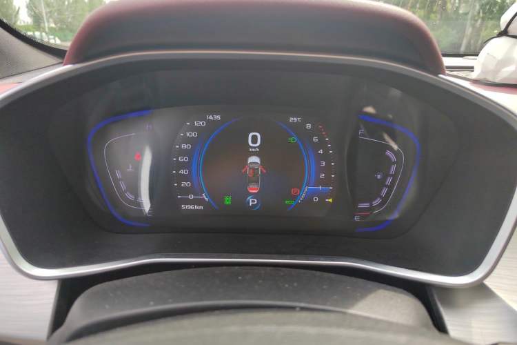 Used Geely Auto Coolray 2019 Sport Version 260T DCT Battle China VI Standard Instrument Cluster