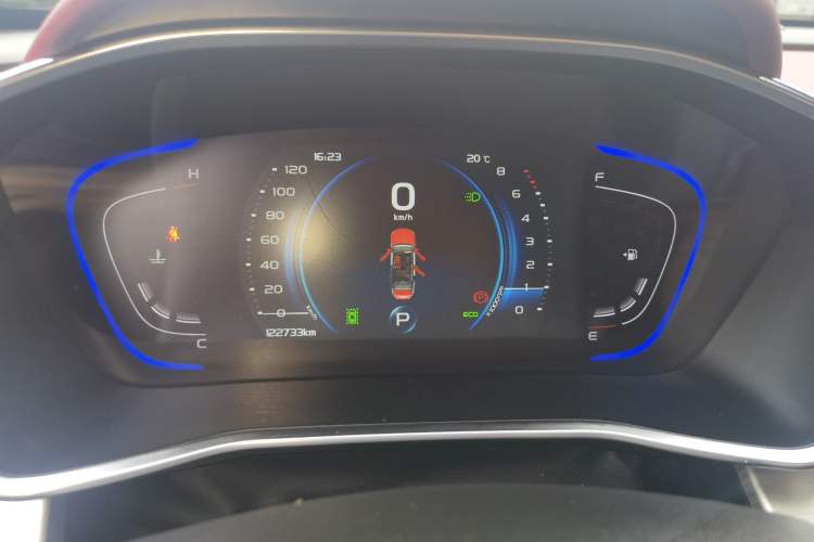 Used Geely Auto Coolray 2019 Sport Model 260T DCT Battle China V Standard Instrument Cluster