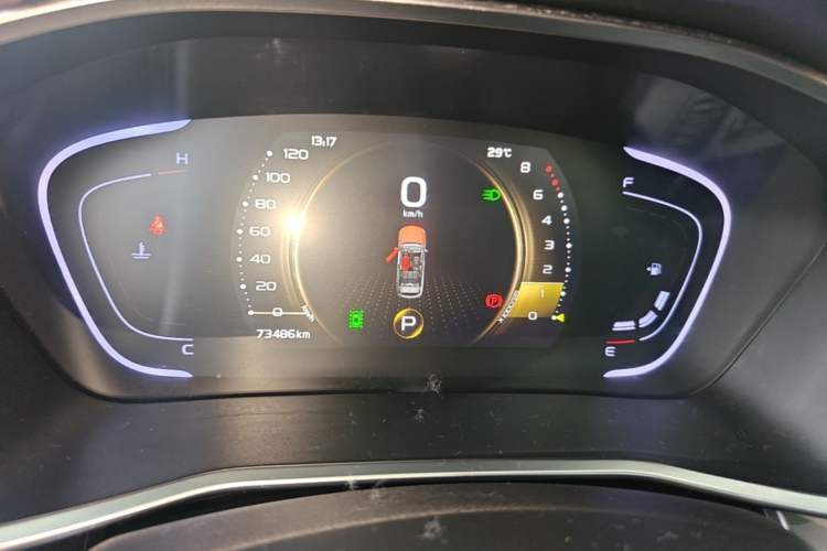 Used Geely Auto Coolray 2019 Sport Version 260T DCT Battle China VI Standard Instrument Cluster
