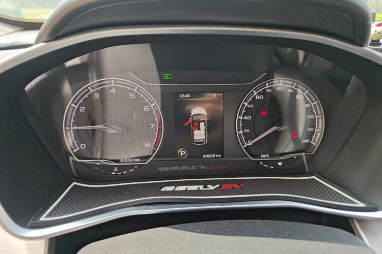 Used Geely Auto Coolray 2019 260T DCT Knight China VI Standard Instrument Cluster