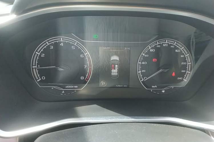 Used Geely Auto Coolray 2019 260T DCT Knight China VI Standard Instrument Cluster