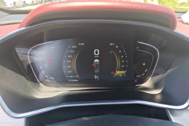 Used Geely Auto Coolray 2019 Sport Model 260T DCT Patrol China V Standard Instrument Cluster