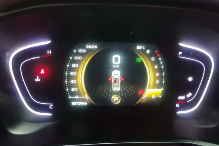 Used Geely Auto Coolray 2019 Sport Version 260T DCT Explorer China VI Standard Instrument Cluster