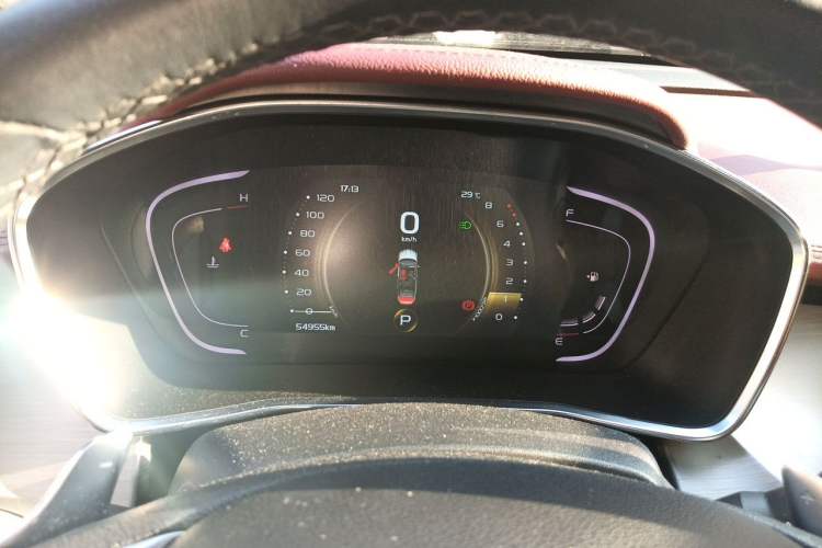 Used Geely Auto Coolray 2019 Sport Model 260T DCT Battle China V Standard Instrument Cluster