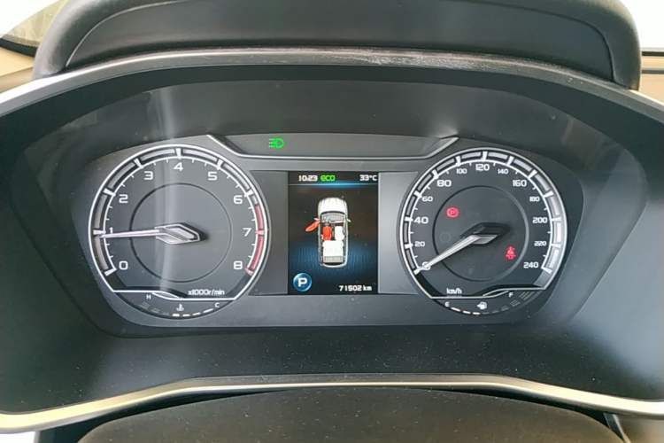 Used Geely Auto Coolray 2019 260T DCT Knight China VI Standard Instrument Cluster