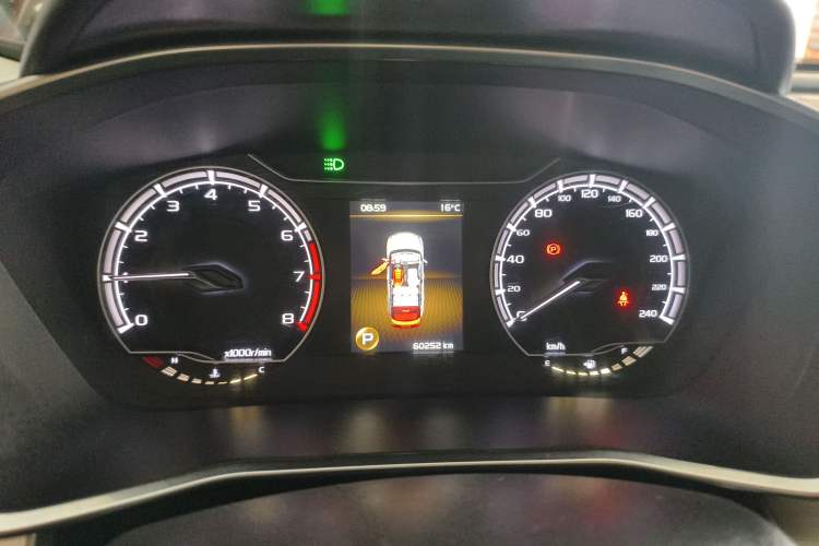 Used Geely Auto Coolray 2019 260T DCT Knight China VI Standard Instrument Cluster
