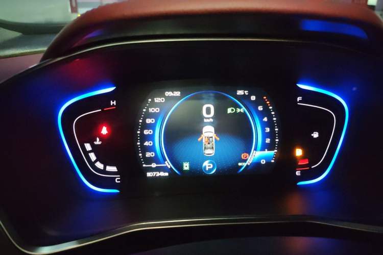 Used Geely Auto Coolray 2019 Sport Model 260T DCT Battle China V Standard Instrument Cluster