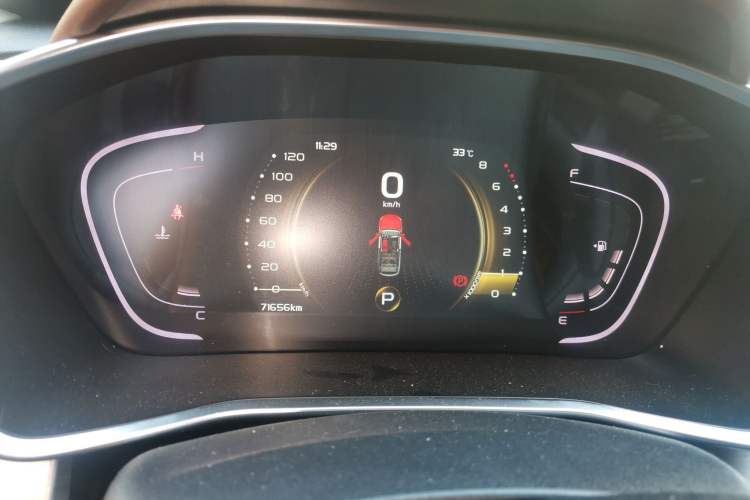 Used Geely Auto Coolray 2019 260T DCT Explorer China VI Standard Instrument Cluster