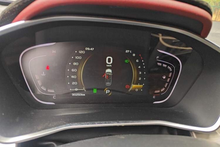 Used Geely Auto Coolray 2019 Sport Version 260T DCT Battle China VI Standard Instrument Cluster