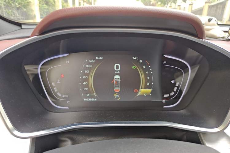 Used Geely Auto Coolray 2019 Sport Version 260T DCT Battle China VI Standard Instrument Cluster