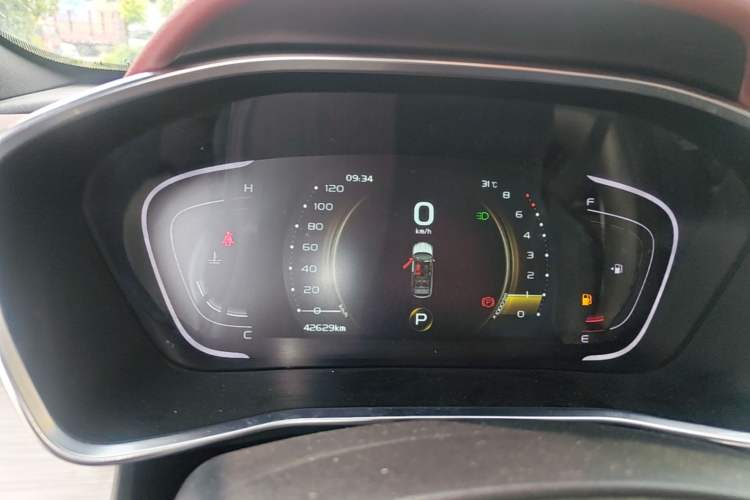 Used Geely Auto Coolray 2019 Sport Version 260T DCT Explorer China VI Standard Instrument Cluster