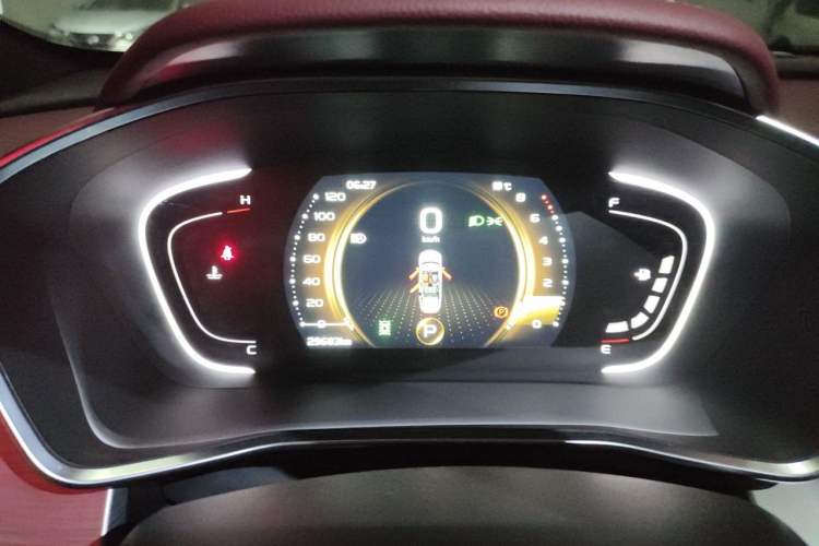 Used Geely Auto Coolray 2019 Sport Model 260T DCT Battle China V Standard Instrument Cluster