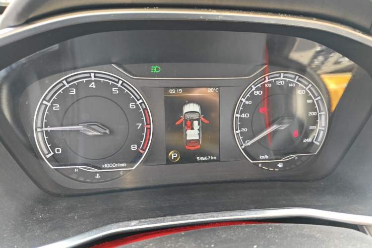 Used Geely Auto Coolray 2019 260T DCT Knight China VI Standard Instrument Cluster