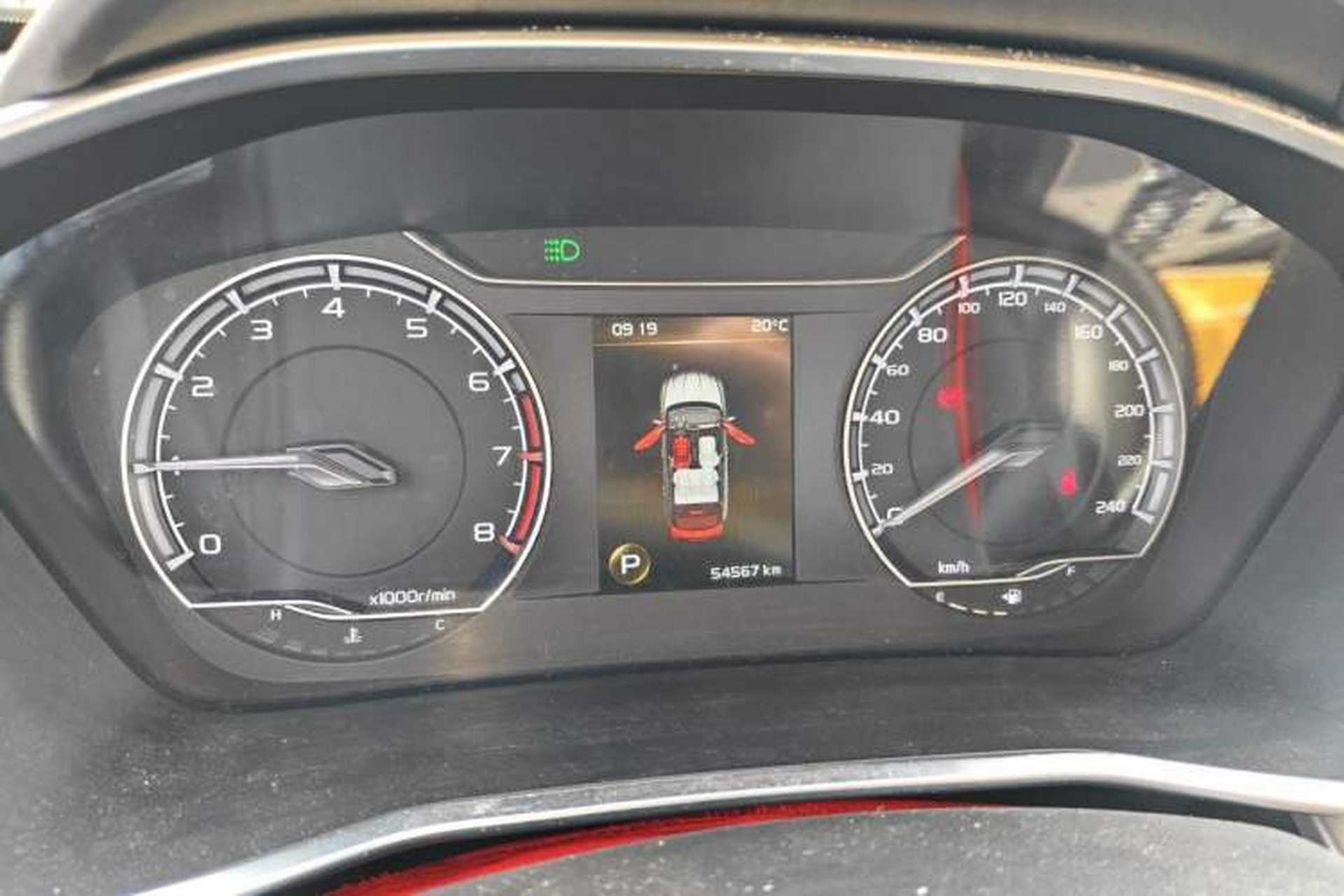 Used Geely Auto Coolray 2019 260T DCT Knight China VI Standard Instrument Cluster