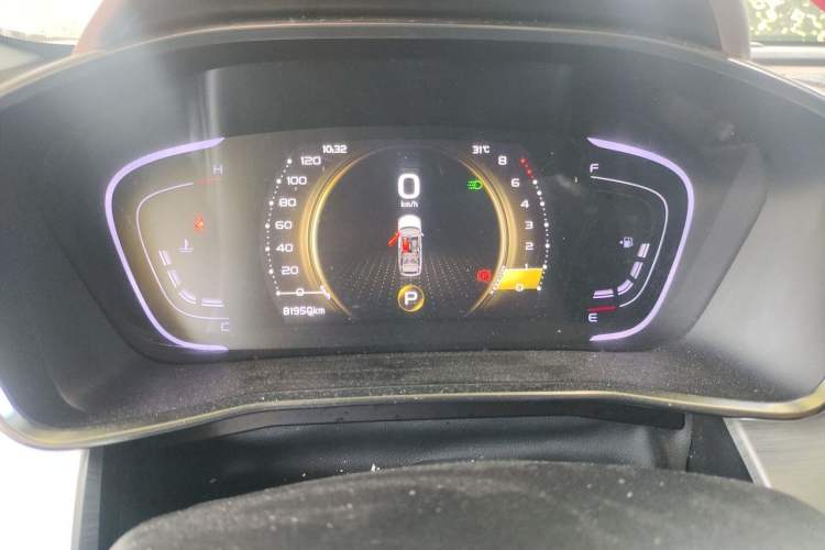 Used Geely Auto Coolray 2019 260T DCT Explorer China VI Standard Instrument Cluster