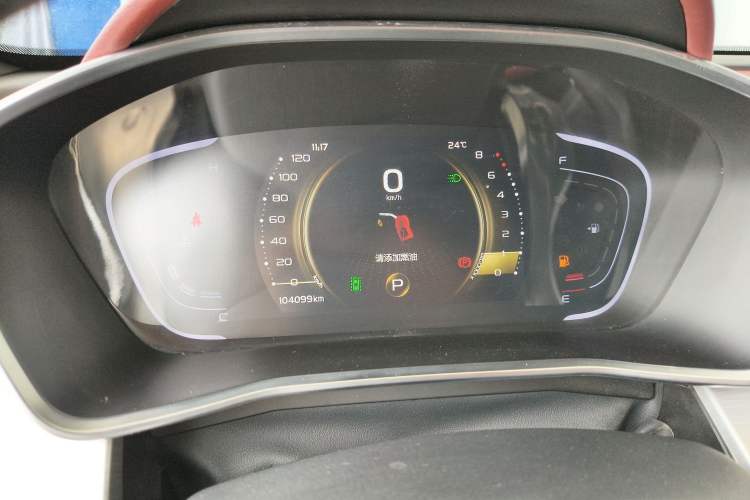 Used Geely Auto Coolray 2019 Sport Version 260T DCT Battle China VI Standard Instrument Cluster