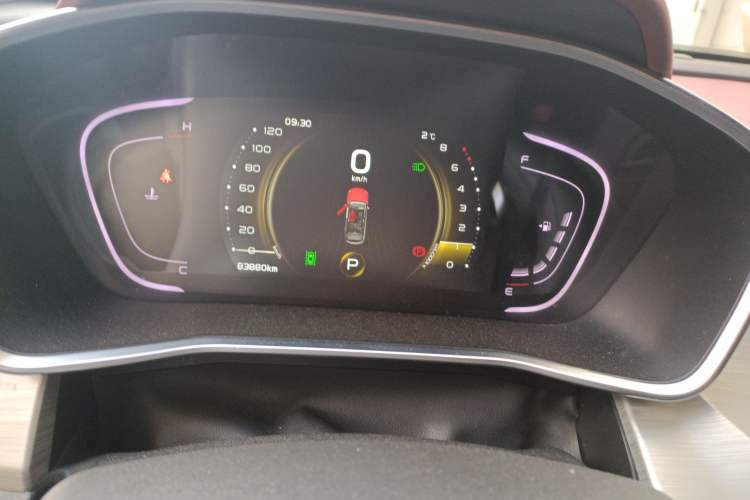 Used Geely Auto Coolray 2019 Sport Model 260T DCT Battle China V Standard Instrument Cluster