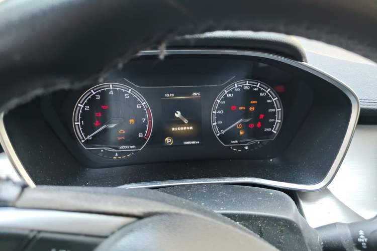 Used Geely Auto Coolray 2019 260T DCT Knight China V Standard Instrument Cluster