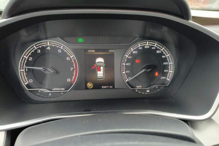 Used Geely Auto Coolray 2019 260T DCT Knight China VI Standard Instrument Cluster