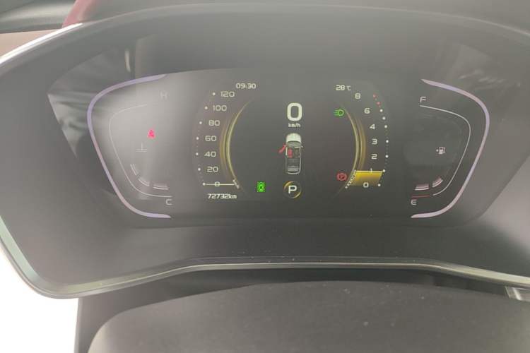 Used Geely Auto Coolray 2019 Sport Model 260T DCT Battle China V Standard Instrument Cluster