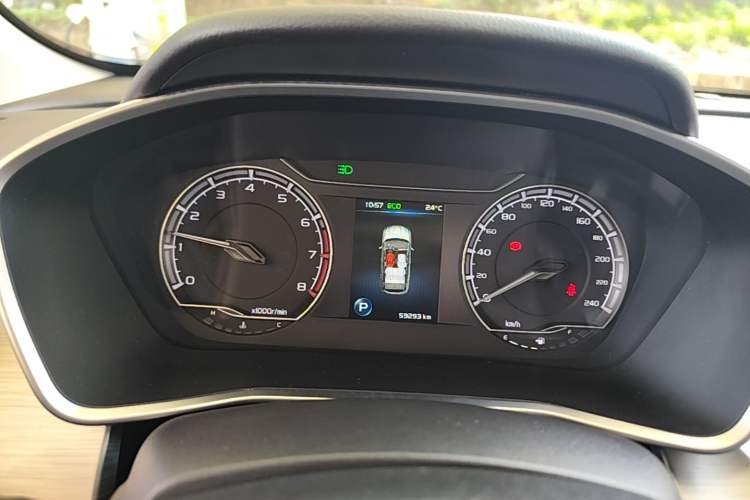 Used Geely Auto Coolray 2019 260T DCT Knight China VI Standard Instrument Cluster