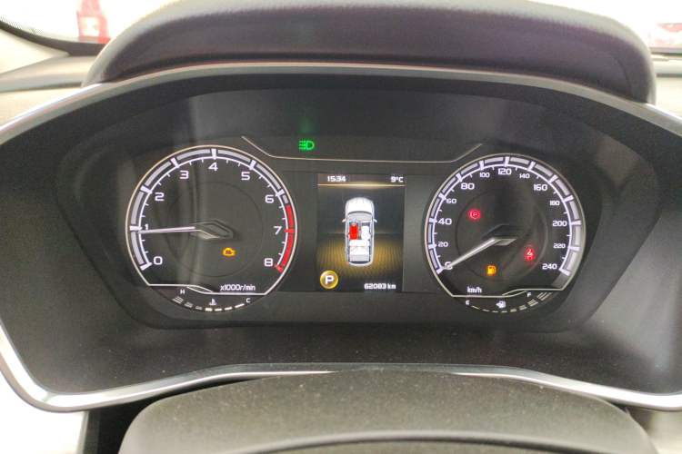 Used Geely Auto Coolray 2019 260T DCT Knight China VI Standard Instrument Cluster