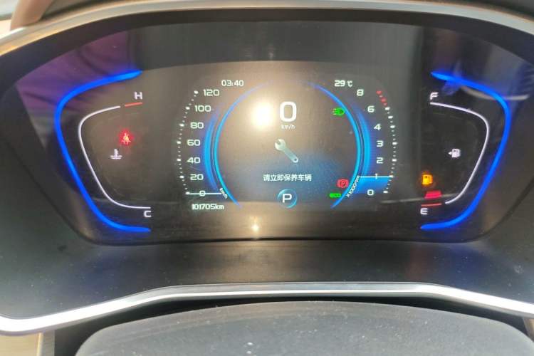 Used Geely Auto Coolray 2019 260T DCT Explorer China V Standard Instrument Cluster