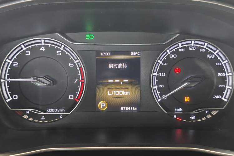 Used Geely Auto Coolray 2019 260T DCT Knight China VI Standard Instrument Cluster