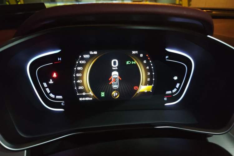 Used Geely Auto Coolray 2019 Sport Model 260T DCT Battle China V Standard Instrument Cluster