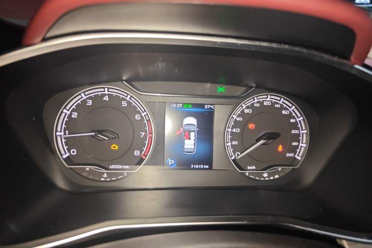 Used Geely Auto Coolray 2019 260T DCT Knight China VI Standard Instrument Cluster