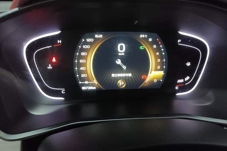 Used Geely Auto Coolray 2019 Sport Version 260T DCT Explorer China VI Standard Instrument Cluster